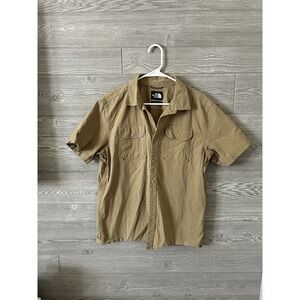The‎ North Face Mens L Short Sleeve Short Sleeve Button Up  Shirt